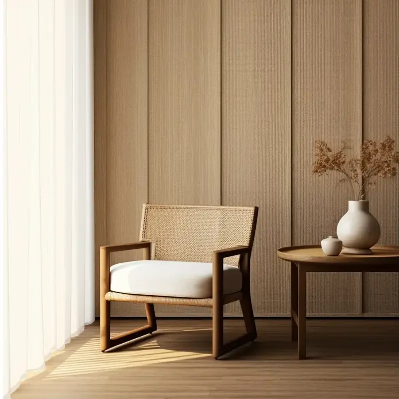 მრავალ ფერადი ხის მარცვლეული PVC დეკორატიული ფილმი